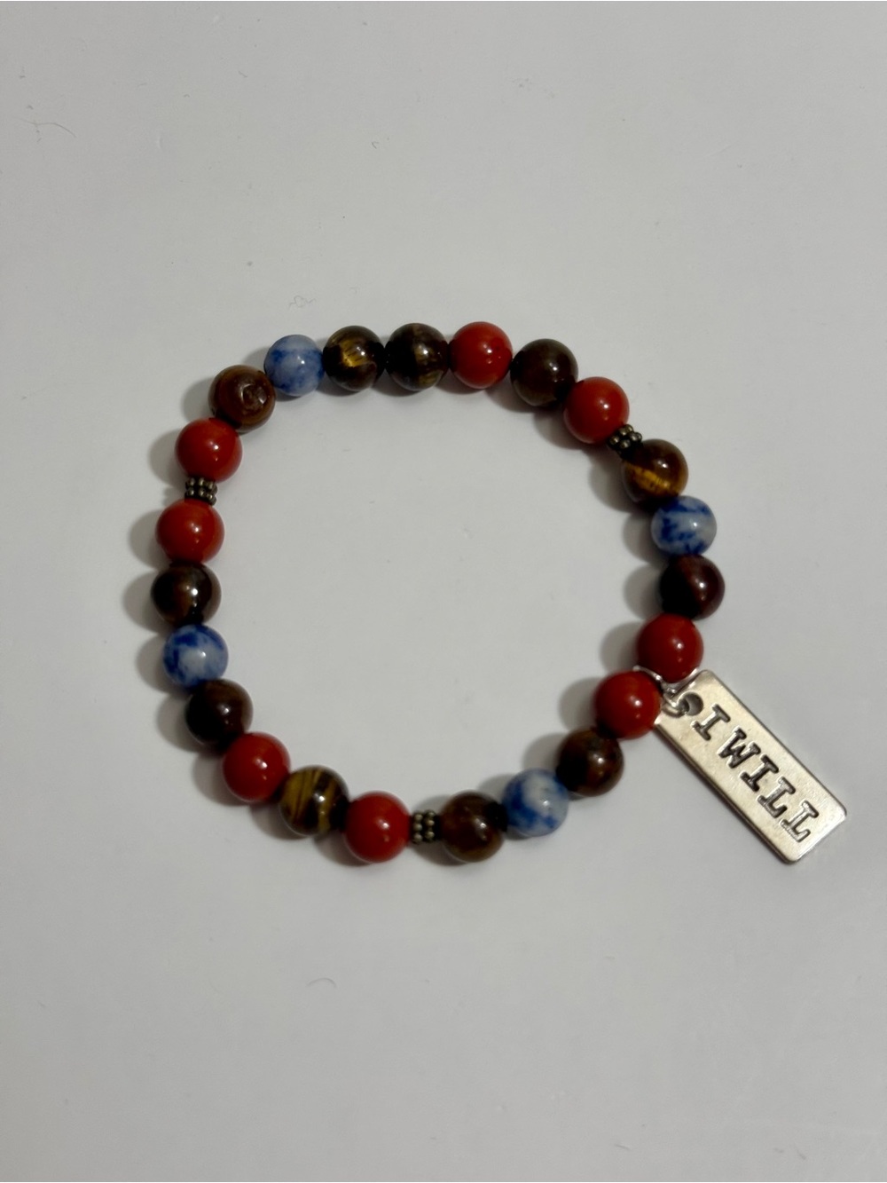 Hand Crafted Radiating Confidence Oil & Bracelet Set Tiger Eye Jasper Sodalite - Picture 2 of 5